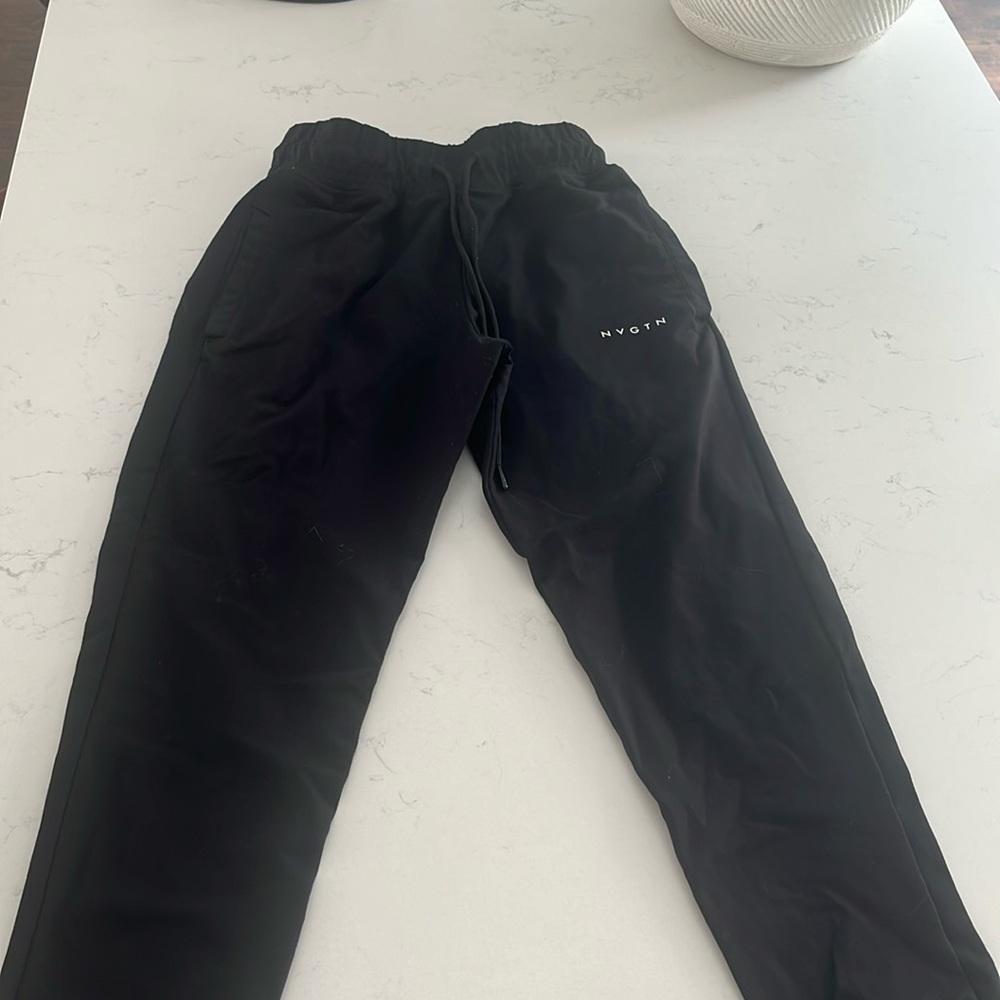 Black NVGTN joggers size medium.